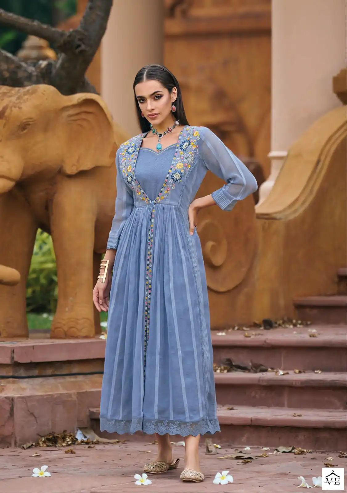 Kailee Fashion Ek Soot Vol-2 Pure Weaving Cotton Wholesale Designer Kurti Catalog — Wholesale Kurtis, MPA wholesale from Surat - Gallery Image 3