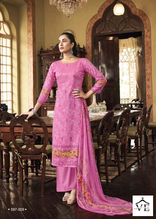 Belliza Eva Pure Cotton Wholesale Salwar Suit Catalog — Wholesale Salwar Suits, MPA wholesale from Surat - Gallery Image 10