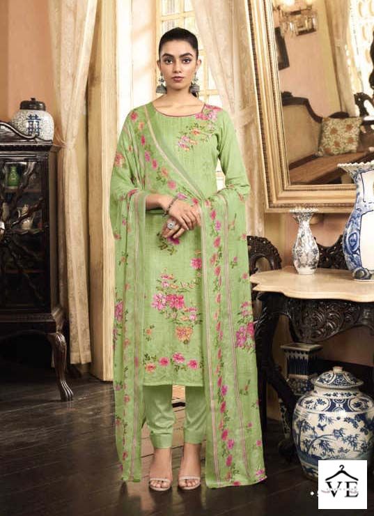 Belliza Eva Pure Cotton Wholesale Salwar Suit Catalog — Wholesale Salwar Suits, MPA wholesale from Surat - Gallery Image 3