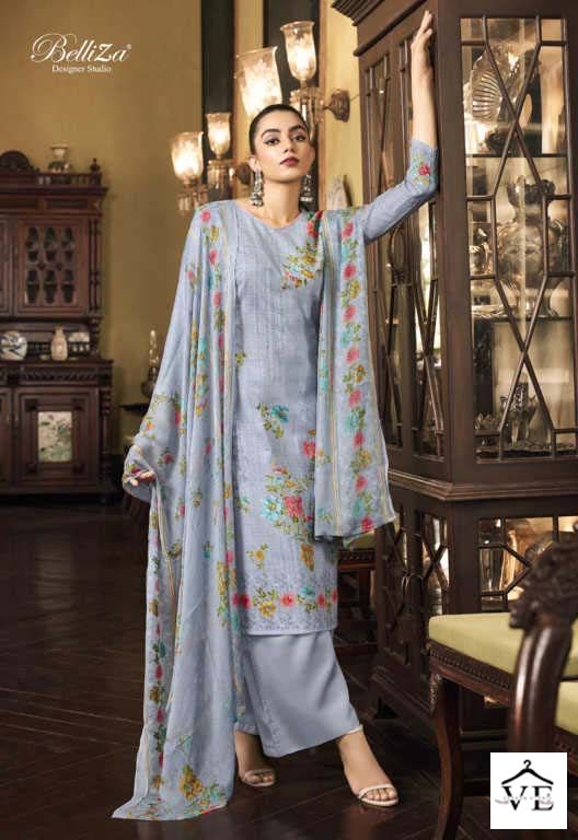 Belliza Eva Pure Cotton Wholesale Salwar Suit Catalog — Wholesale Salwar Suits, MPA wholesale from Surat - Gallery Image 6