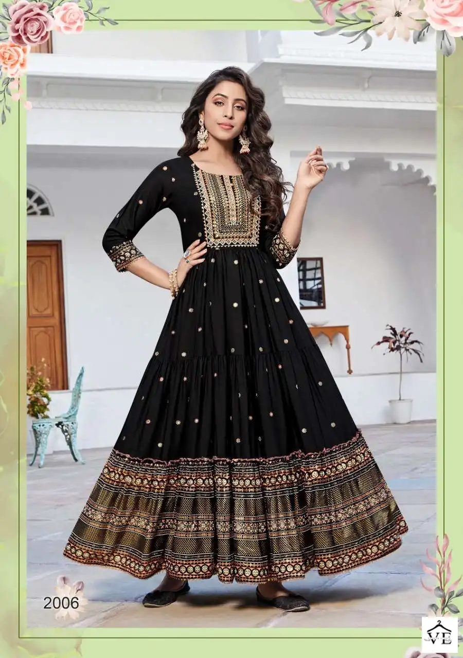 Diya Trendz Fashion Tadka Vol-2 Rayon Wholesale Kurti With Pant Catalog — Wholesale Kurtis, MPA wholesale from Surat - Gallery Image 6