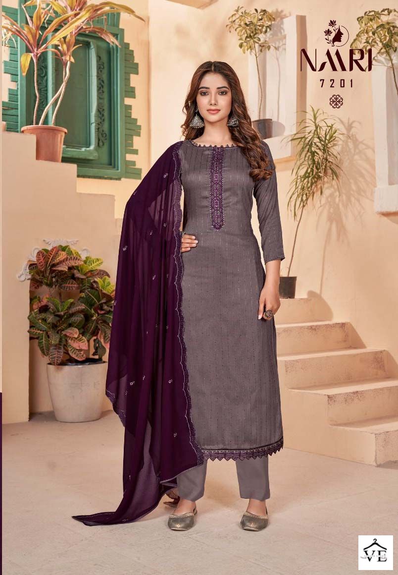 Naari Fenny Vol 3 Silk Wholesale Designer Salwar Suit Catalog — Wholesale Salwar Suits, MPA wholesale from Surat - Gallery Image 2