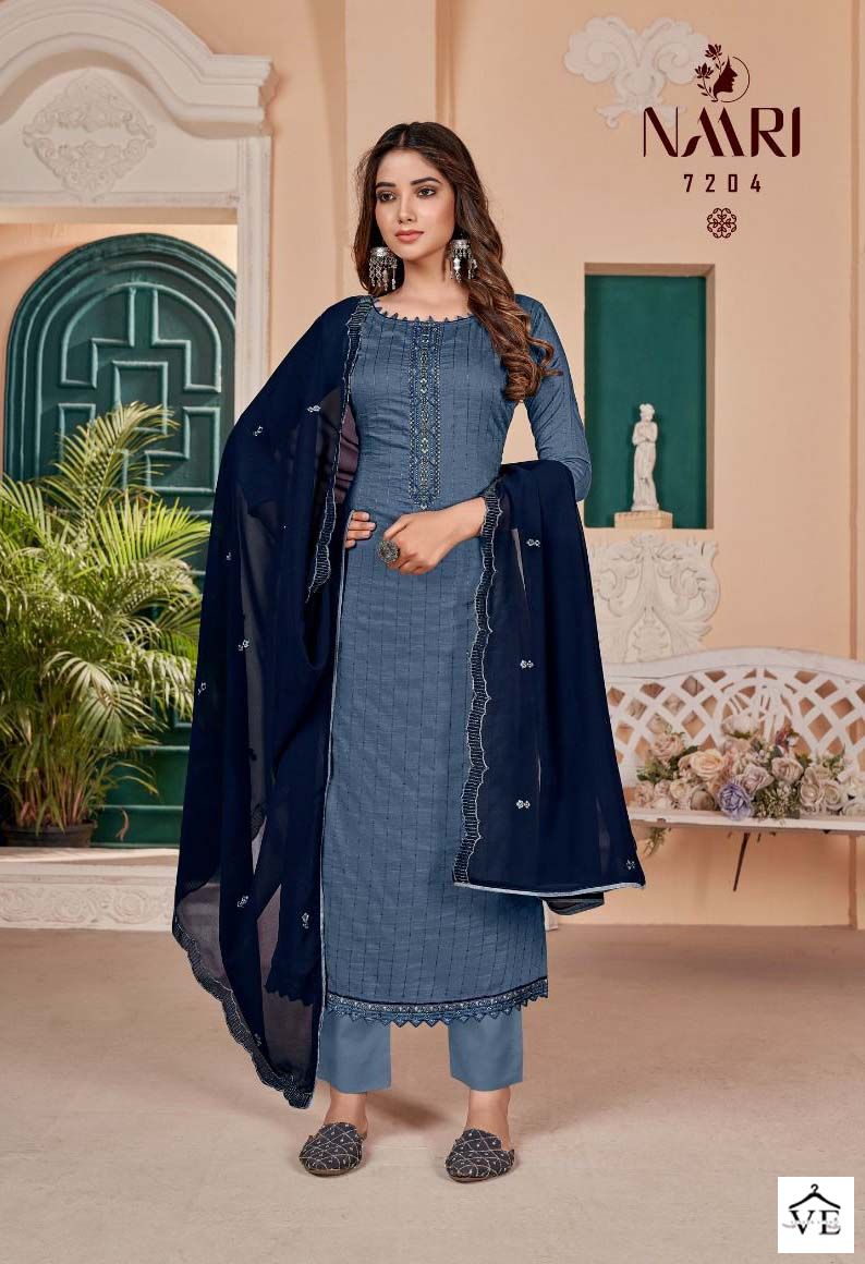 Naari Fenny Vol 3 Silk Wholesale Designer Salwar Suit Catalog — Wholesale Salwar Suits, MPA wholesale from Surat - Gallery Image 4