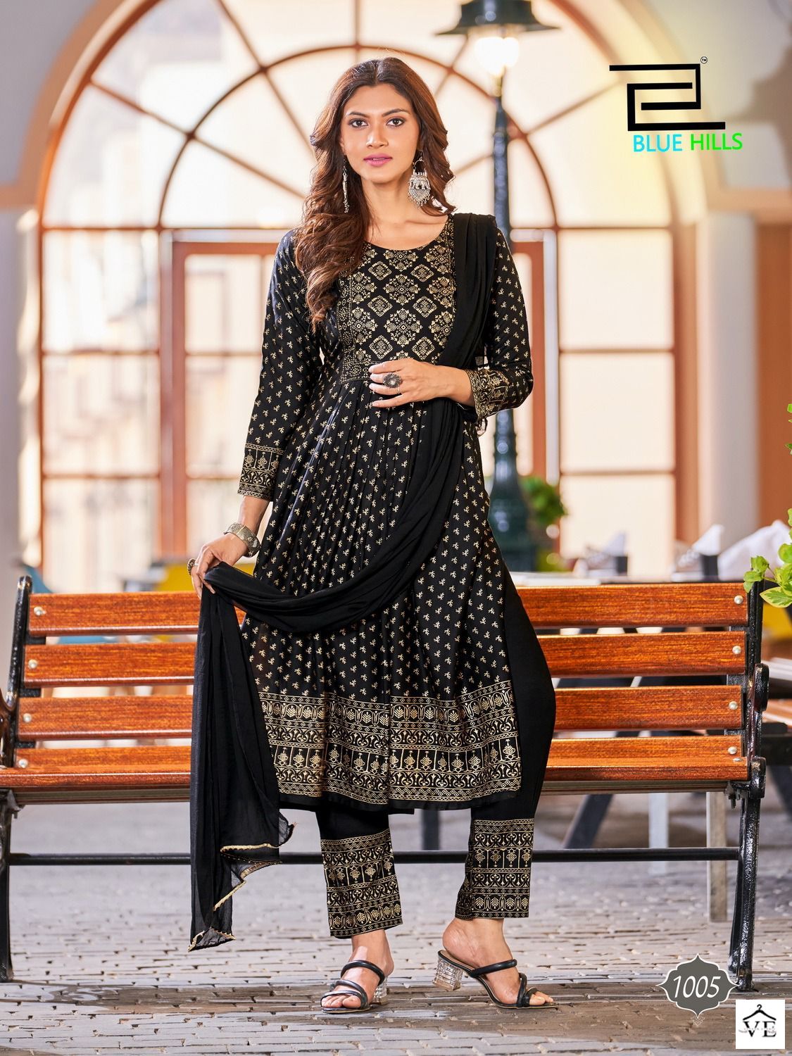 Blue Hills Festival Night Vol 7 Rayon Wholesale Readymade Nyra Salwar Suit Catalog — Wholesale Salwar Suits, MPA wholesale from Surat - Gallery Image 4