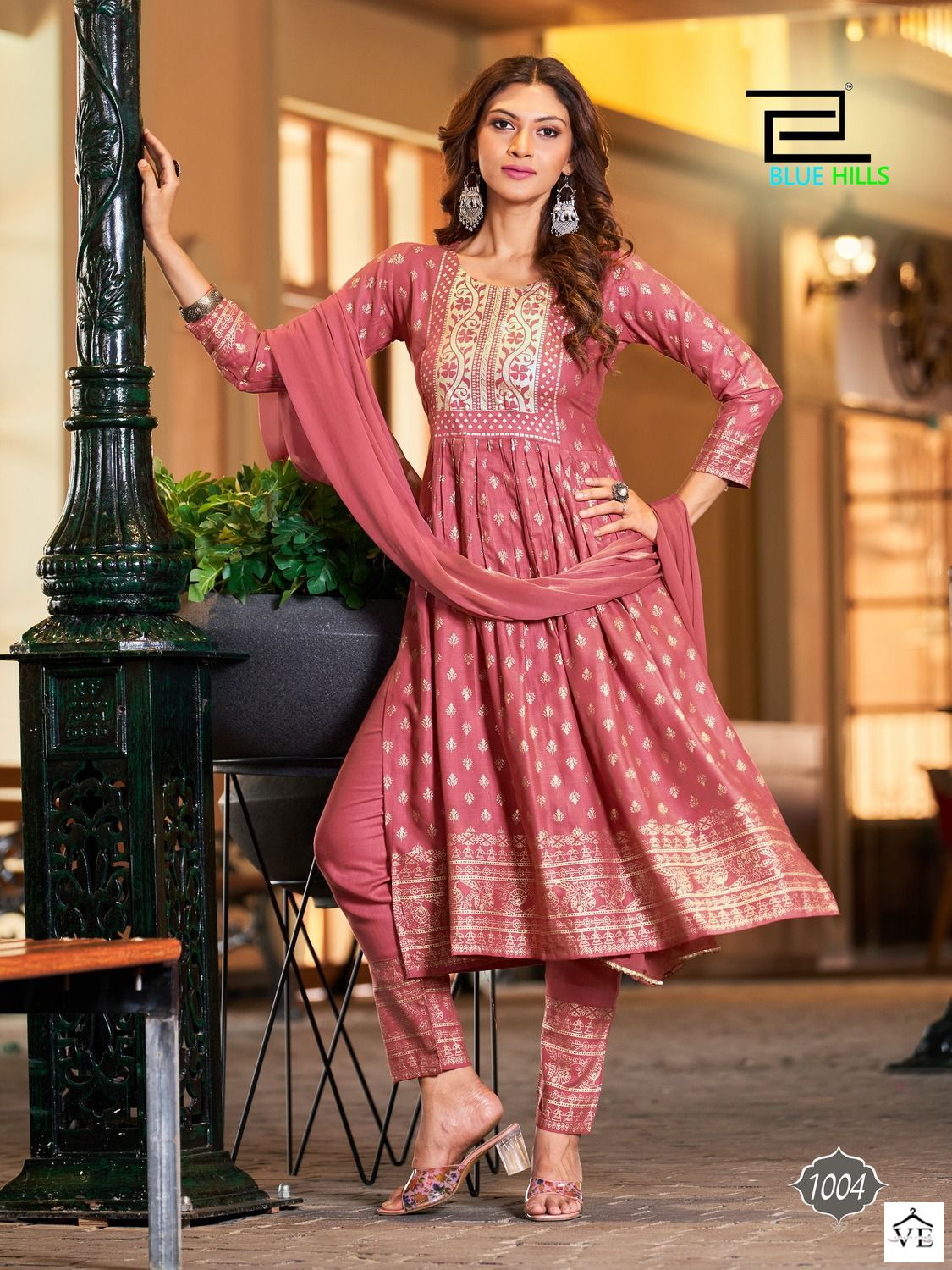Blue Hills Festival Night Vol 7 Rayon Wholesale Readymade Nyra Salwar Suit Catalog — Wholesale Salwar Suits, MPA wholesale from Surat - Gallery Image 8