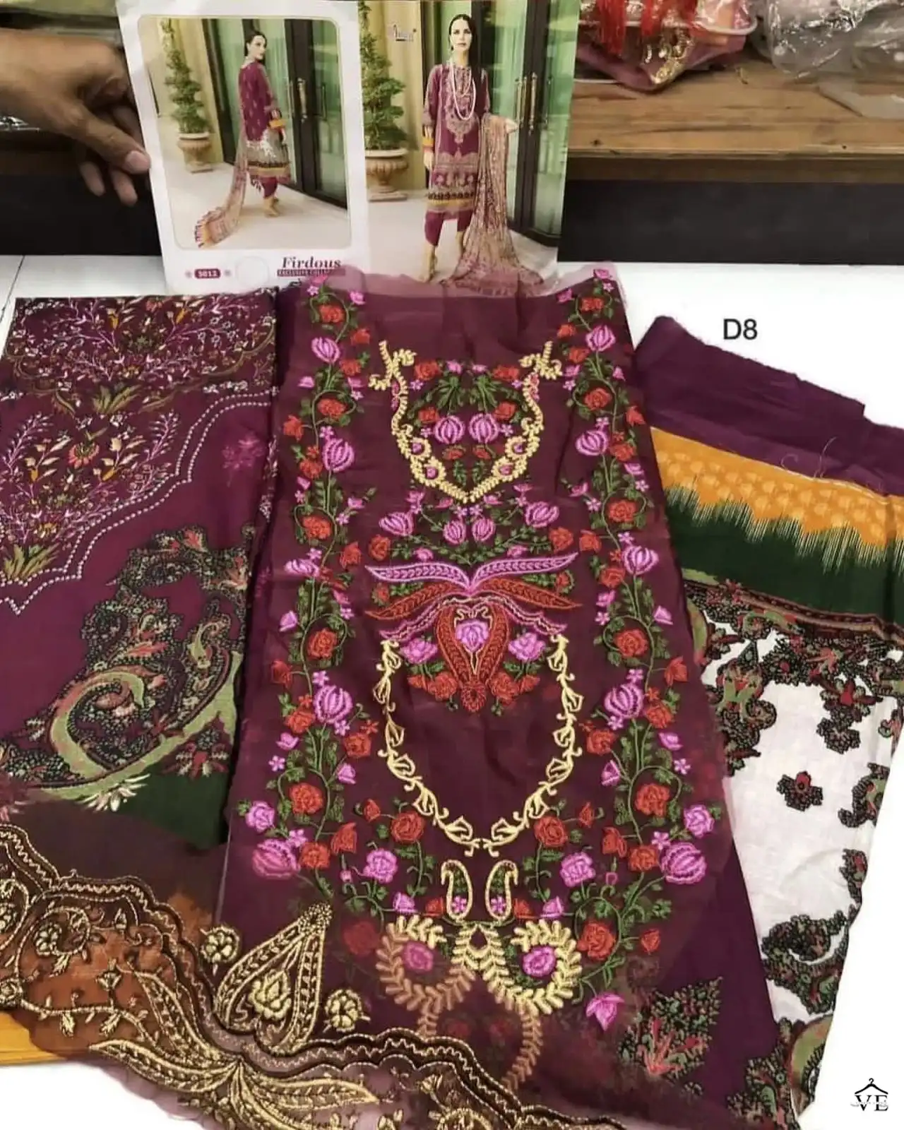 Shree Fabs Firdous Exclusive Collection Vol-27 Pure Cotton Wholesale Pakistani Suit Catalog — Wholesale Salwar Suits, MPA wholesale from Surat - Gallery Image 10
