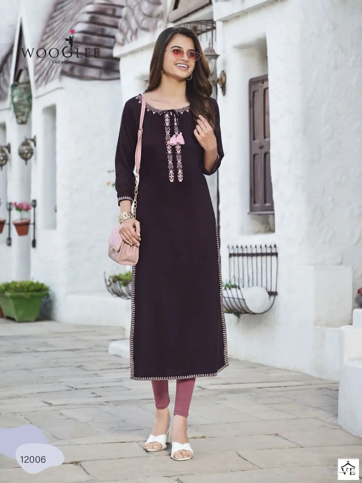 Wooglee Florance Rayon Wholesale Kurti Catalog — Wholesale Kurtis, MPA wholesale from Surat - Gallery Image 2