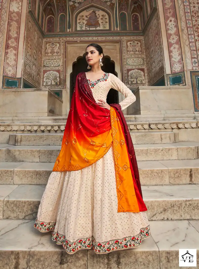 Shubhkala Flory Vol 30 Georgette Wholesale Gown With Dupatta Catalog — Wholesale Salwar Suits, MPA wholesale from Surat - Gallery Image 2