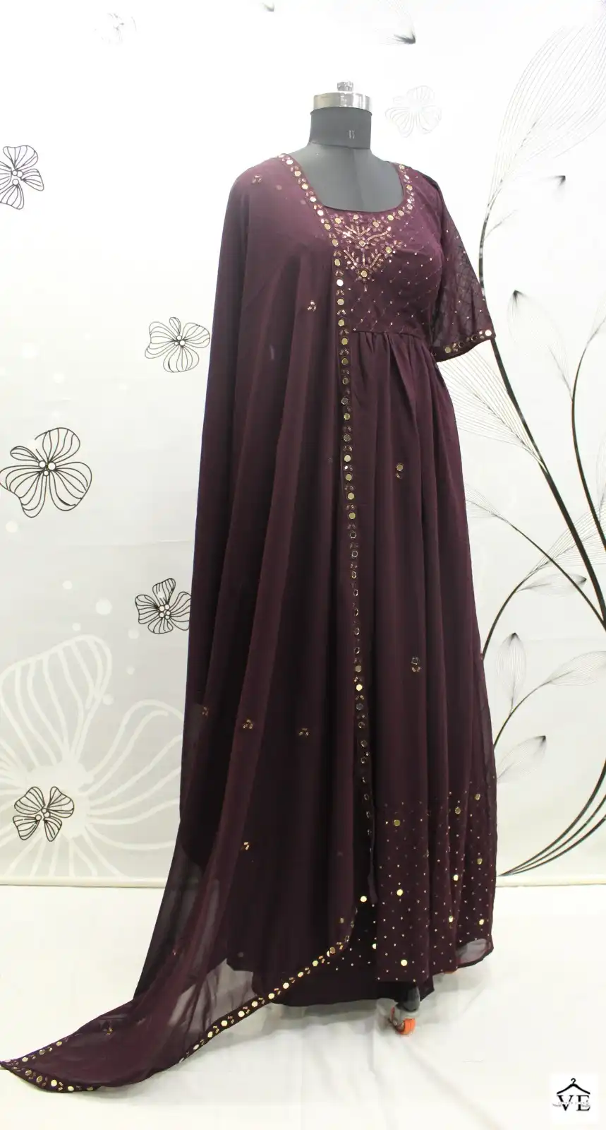 Shubhkala Flory Vol-32 Georgette Wholesale Readymade Suits Catalog — Wholesale Salwar Suits, MPA wholesale from Surat - Gallery Image 8