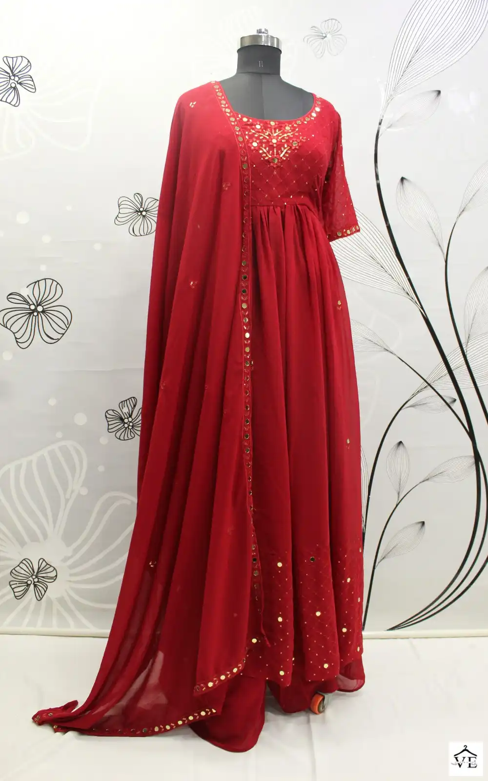 Shubhkala Flory Vol 33 Georgette Wholesale Ready To Wear Suits Catalog — Wholesale Salwar Suits, MPA wholesale from Surat — view 7