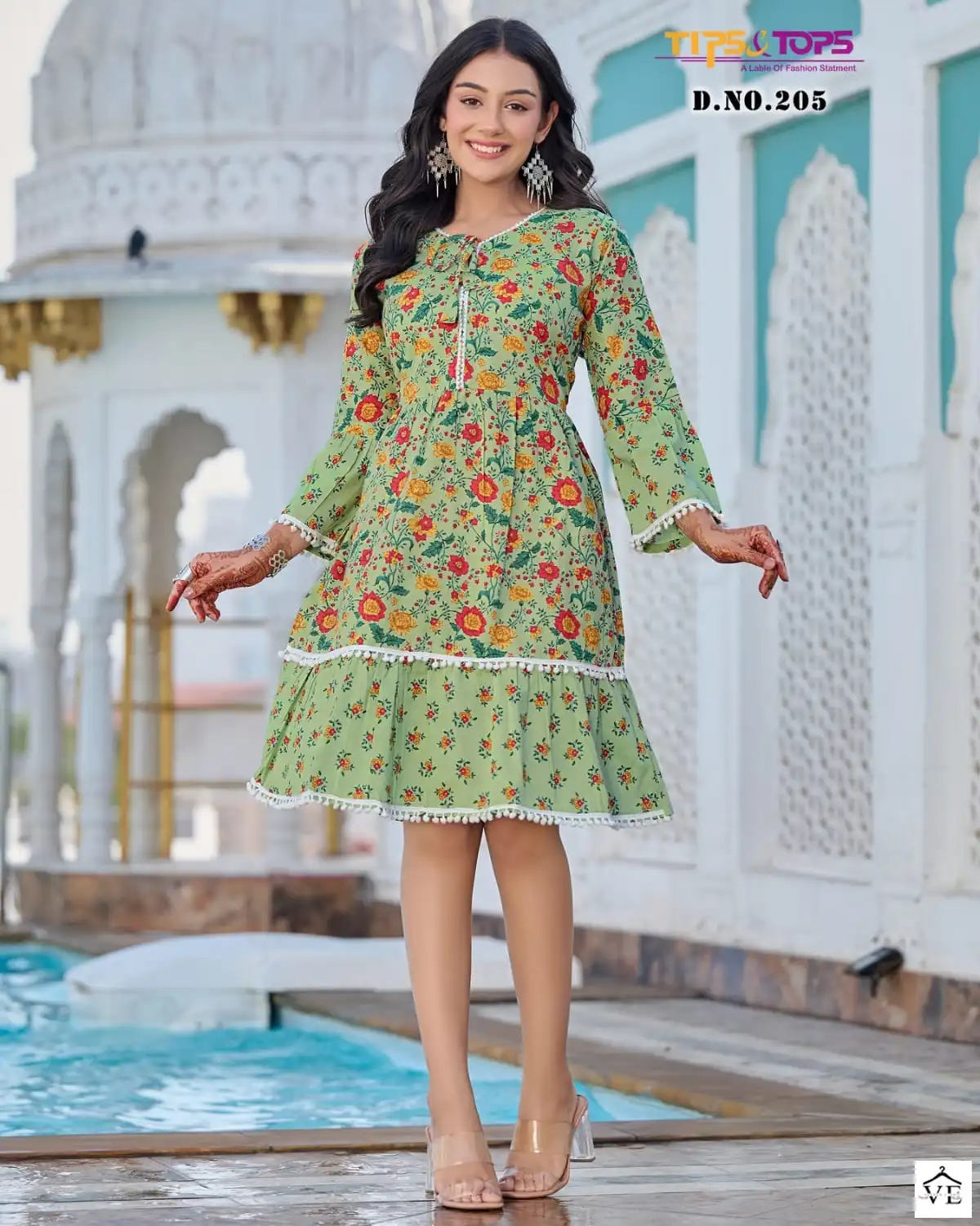 Tips & Tops Fusion Vol 2 Cotton Wholesale Kurti Catalog — Wholesale Kurtis, MPA wholesale from Surat — view 1