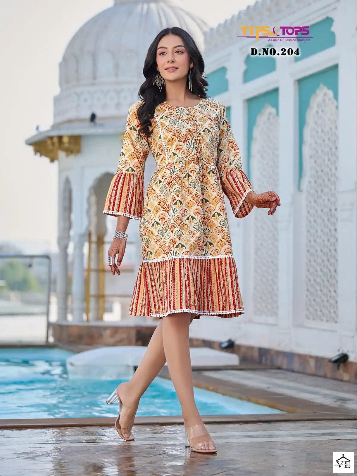 Tips & Tops Fusion Vol 2 Cotton Wholesale Kurti Catalog — Wholesale Kurtis, MPA wholesale from Surat - Gallery Image 2