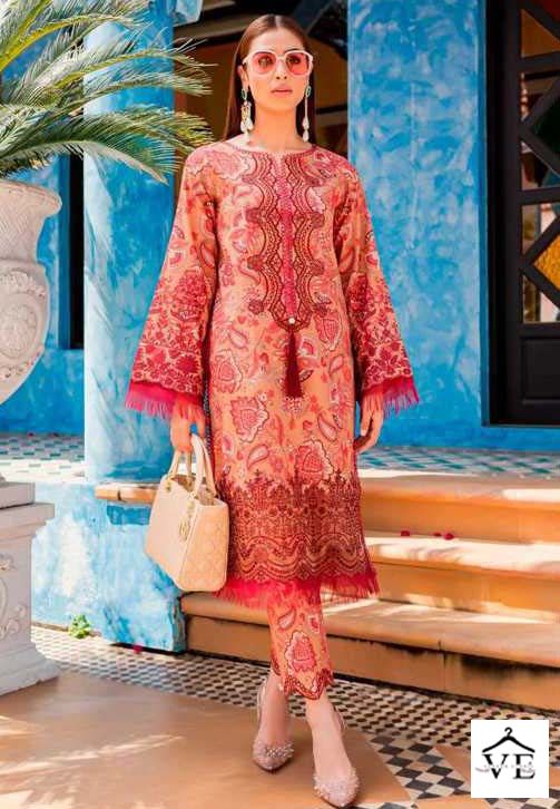 Deepsy Suits Firdous Flora Pure Cotton Wholesale Pakistani Salwar Suit Catalog — Wholesale Salwar Suits, MPA wholesale from Surat — view 1