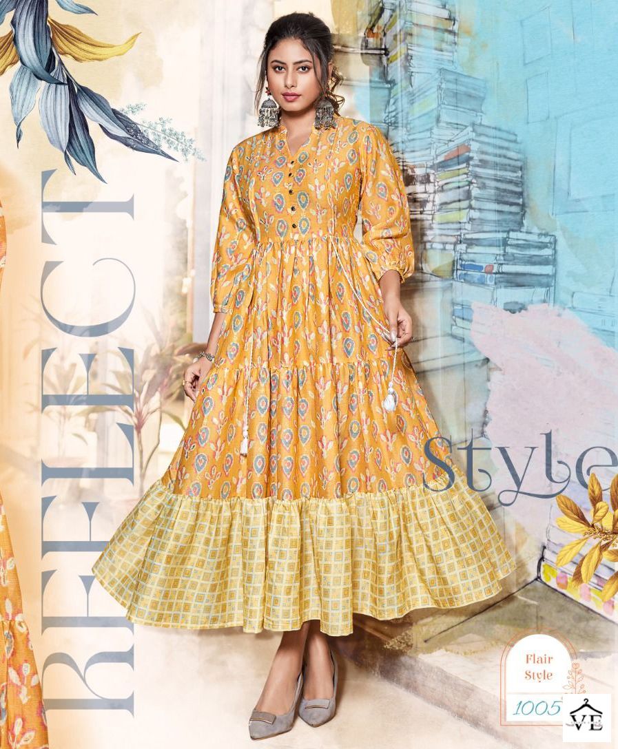 Vardan Ethnic Flair Style Vol 1 Capsule Print Wholesale Kurtis Catalog — Wholesale Kurtis, MPA wholesale from Surat — view 1