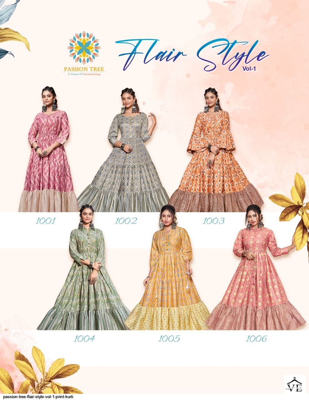 Vardan Ethnic Flair Style Vol 1 Capsule Print Wholesale Kurtis Catalog — Wholesale Kurtis, MPA wholesale from Surat — view 6