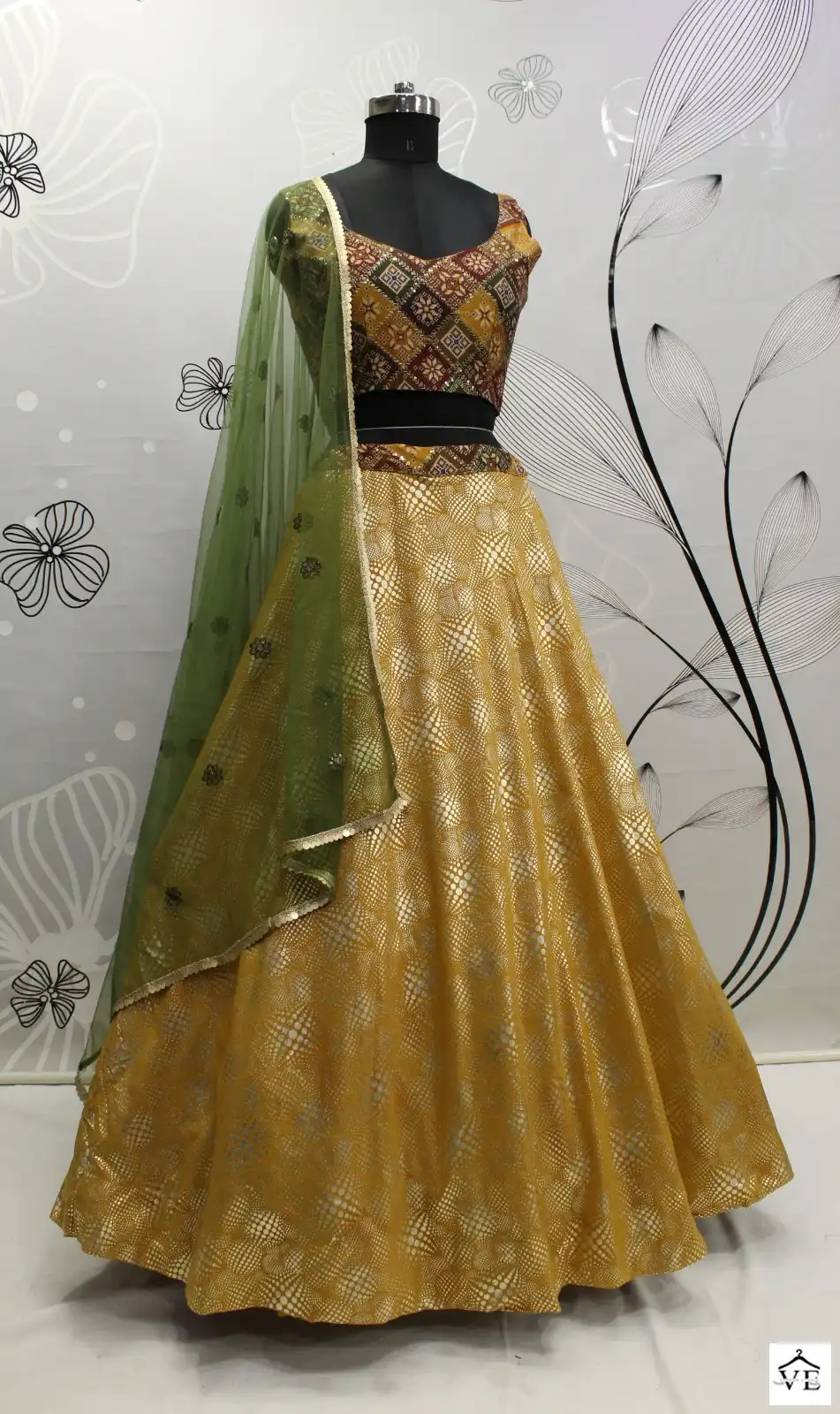 Shubhkala Girly Vol 23 Chinon Silk Wholesale Readymade Lehenga Choli Catalog — Wholesale Lehenga, MPA wholesale from Surat - Gallery Image 11