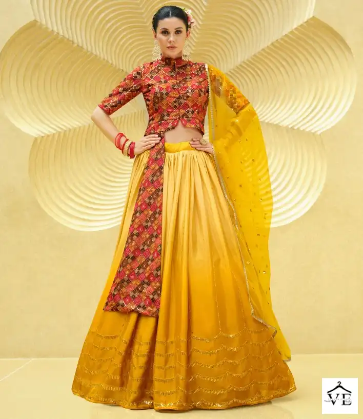 Shubhkala Girly Vol 23 Chinon Silk Wholesale Readymade Lehenga Choli Catalog — Wholesale Lehenga, MPA wholesale from Surat — view 1