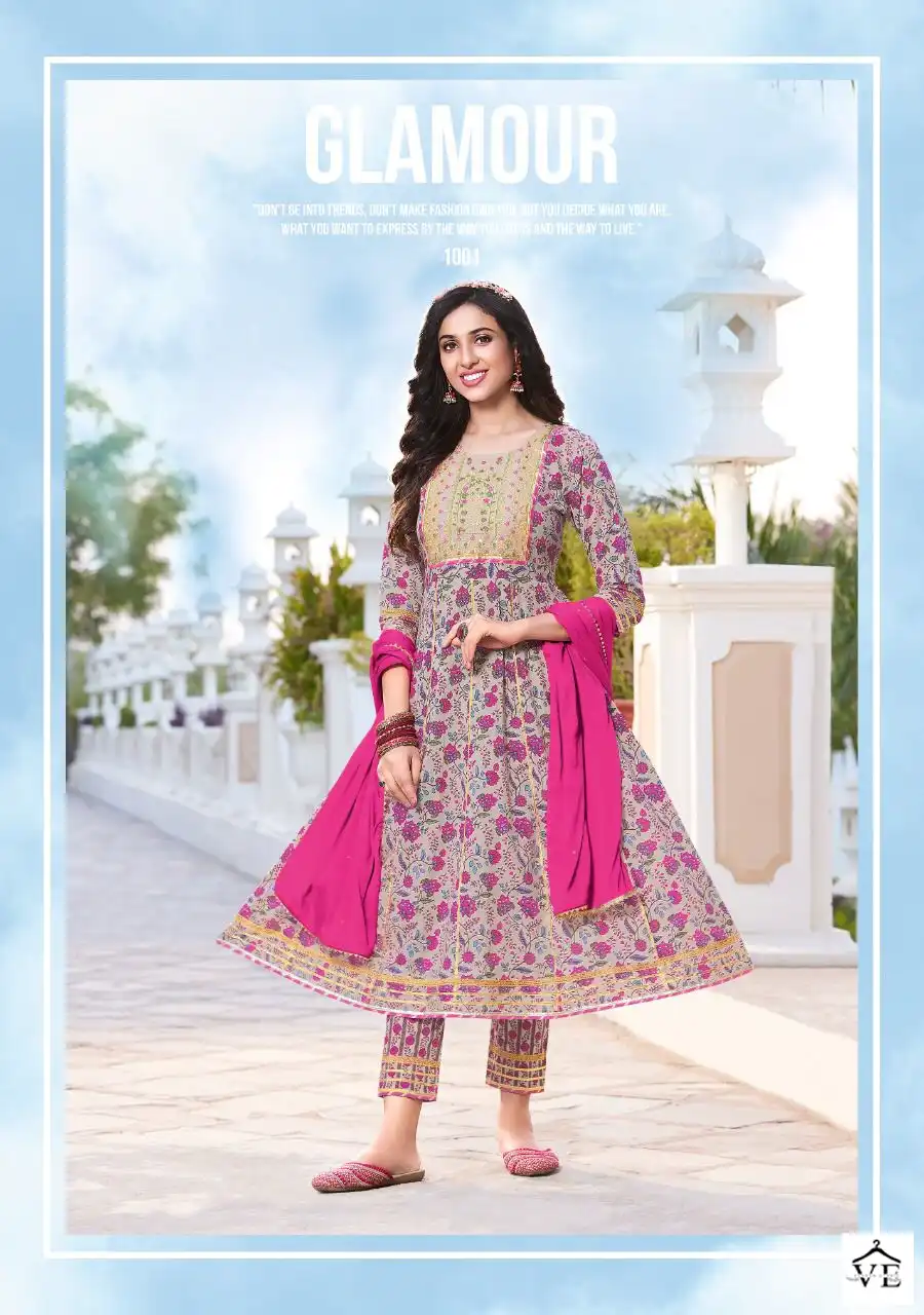 Kajal Style Glam Look Vol 1 Heavy Printed Cotton Wholesale Readymade Suits Catalog — Wholesale Salwar Suits, MPA wholesale from Surat - Gallery Image 7