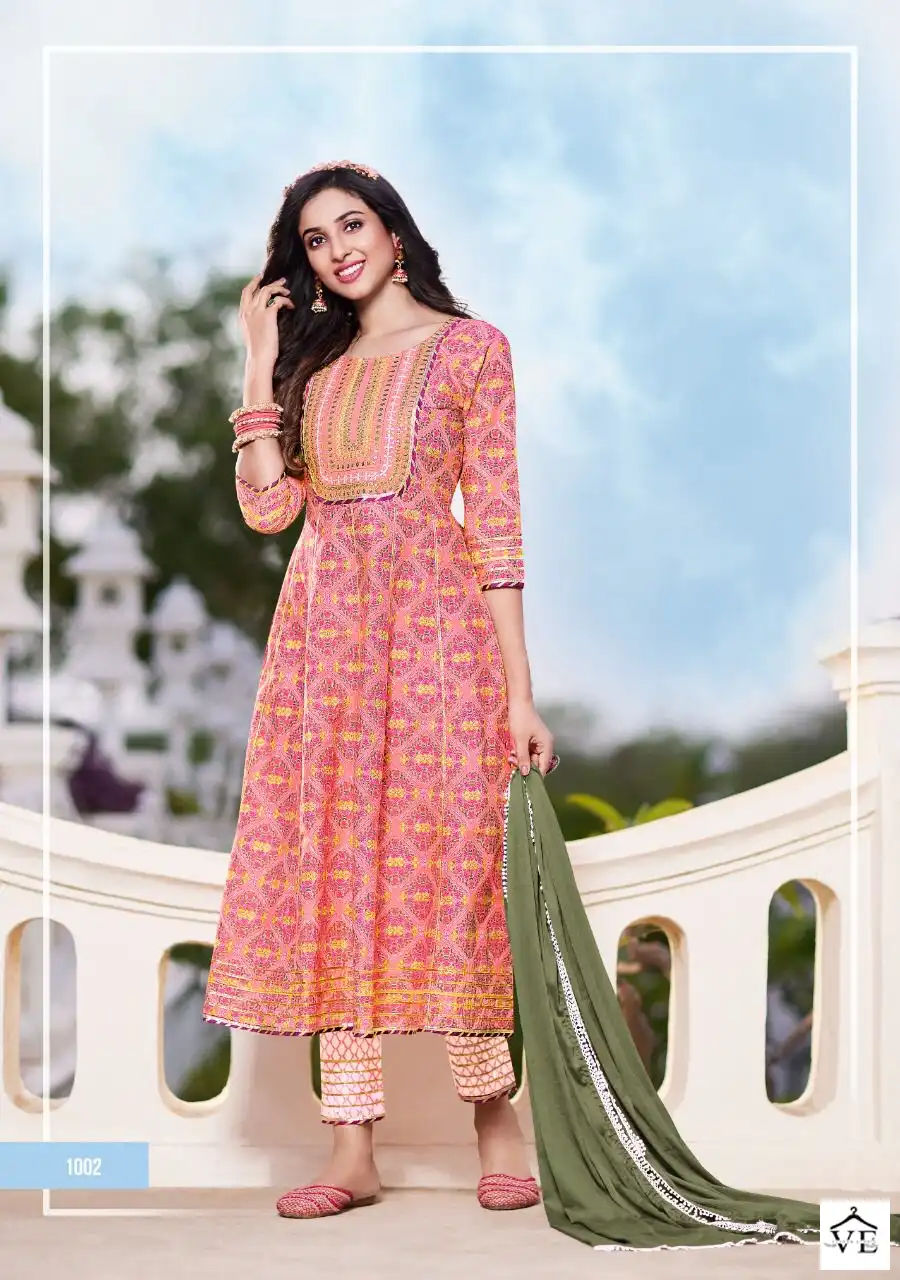 Kajal Style Glam Look Vol 1 Heavy Printed Cotton Wholesale Readymade Suits Catalog — Wholesale Salwar Suits, MPA wholesale from Surat - Gallery Image 6