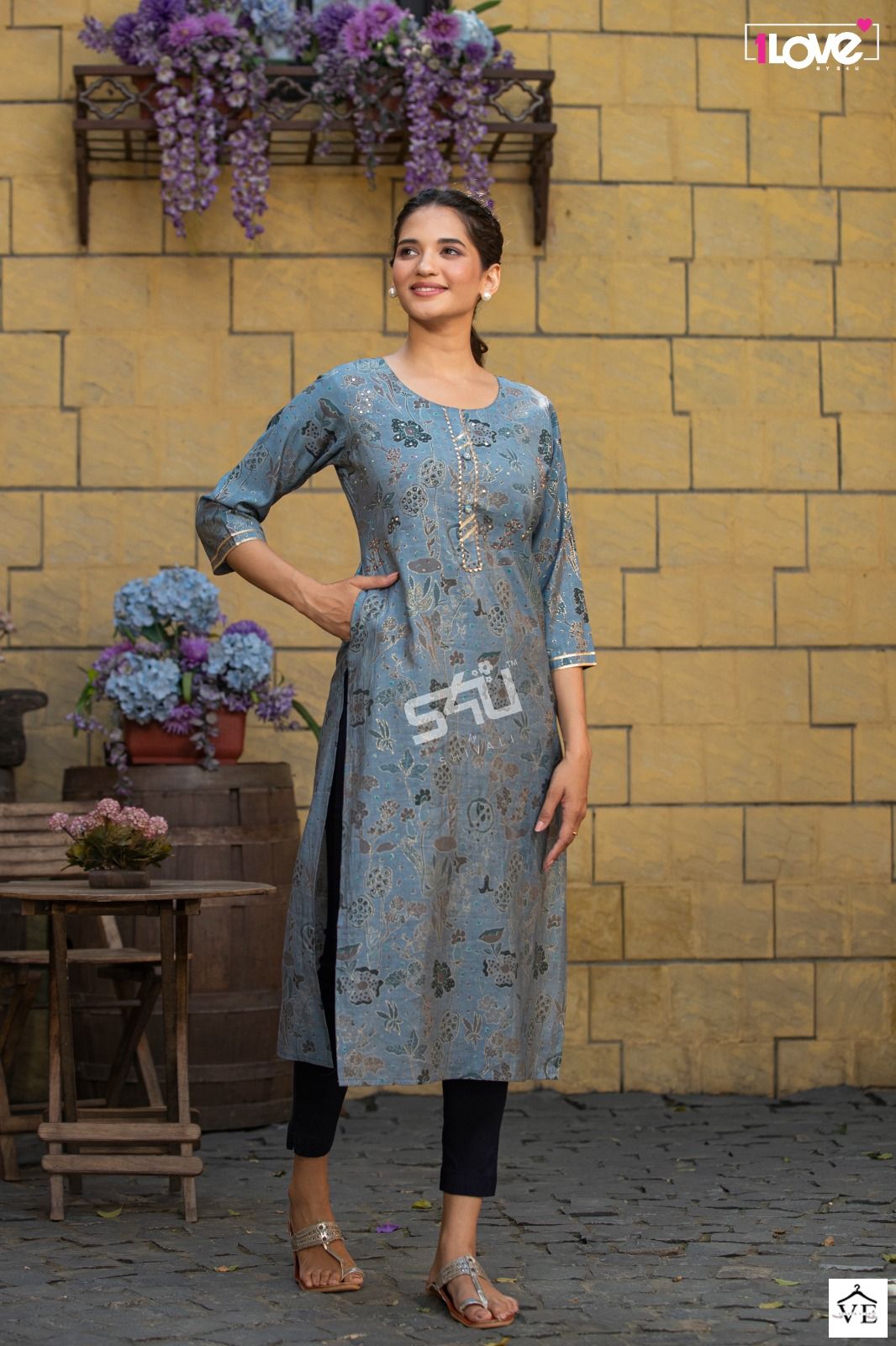 S4U Shivali Gold Vol 4 Rayon Wholesale Kurtis Catalog — Wholesale Kurtis, MPA wholesale from Surat — view 4