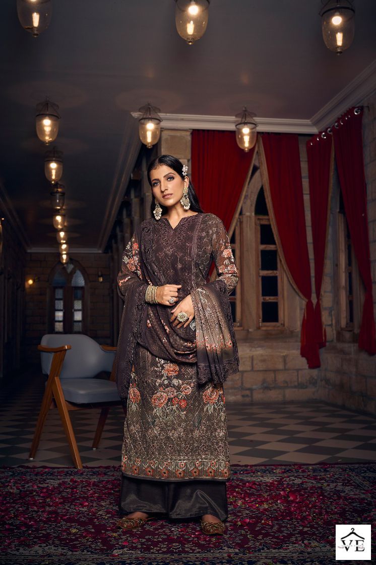 Vouch Gulistan Heavy Georgette Wholesale Designer Suit Catalog — Wholesale Salwar Suits, MPA wholesale from Surat - Gallery Image 4