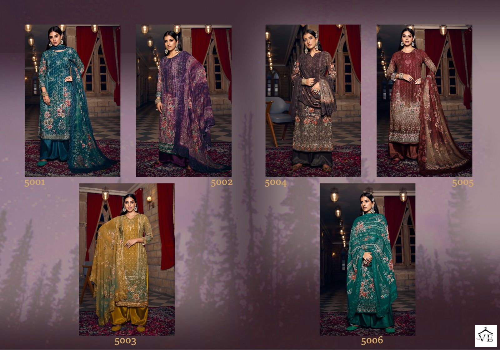 Vouch Gulistan Heavy Georgette Wholesale Designer Suit Catalog — Wholesale Salwar Suits, MPA wholesale from Surat — view 6