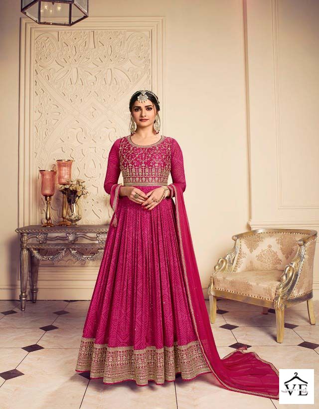 Vinay Fashion Gunjita Chiffon Wholesale Designer Readymade Salwar Suit Catalog — Wholesale Salwar Suits, MPA wholesale from Surat - Gallery Image 3