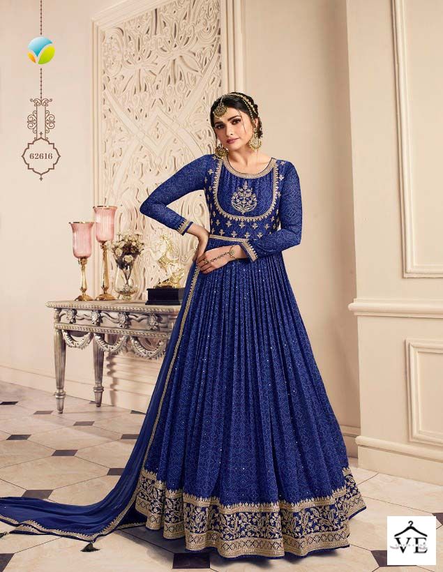 Vinay Fashion Gunjita Chiffon Wholesale Designer Readymade Salwar Suit Catalog — Wholesale Salwar Suits, MPA wholesale from Surat - Gallery Image 6