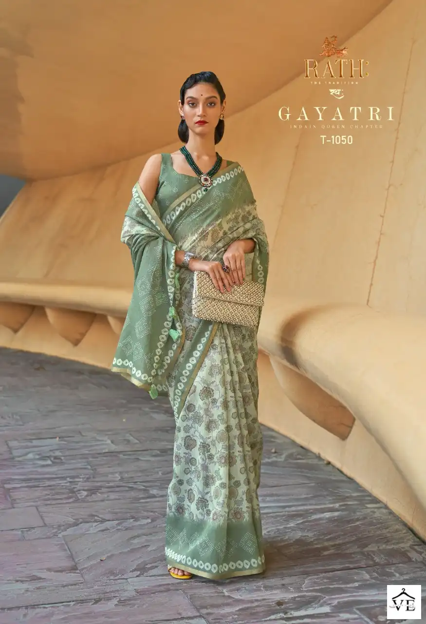 Rath Gayatri Cotton Wholesale Saree Catalog — Wholesale Sarees, MPA wholesale from Surat — view 8