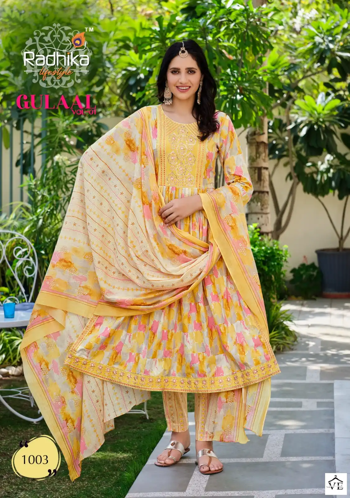 Radhika Lifestyle Gulaal Vol -1 Pure Cotton Wholesale Readymade Salwar Suit Catalog — Wholesale Salwar Suits, MPA wholesale from Surat - Gallery Image 4