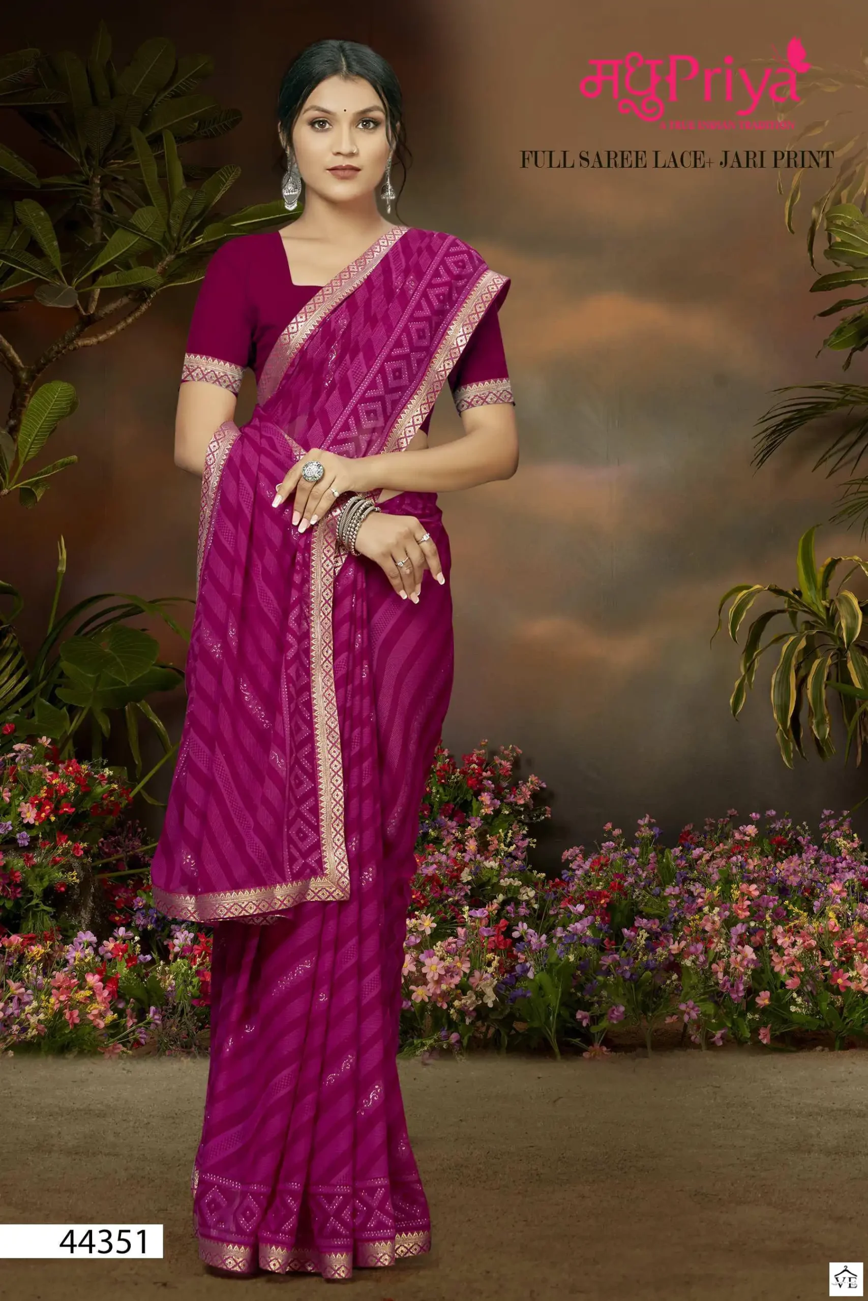 Madhupriya Gunita Renial Wholesale Saree Catalog — Wholesale Sarees, MPA wholesale from Surat - Gallery Image 3