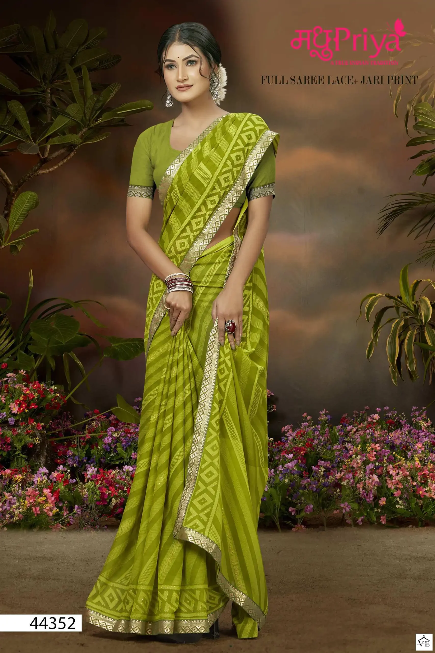 Madhupriya Gunita Renial Wholesale Saree Catalog — Wholesale Sarees, MPA wholesale from Surat - Gallery Image 4