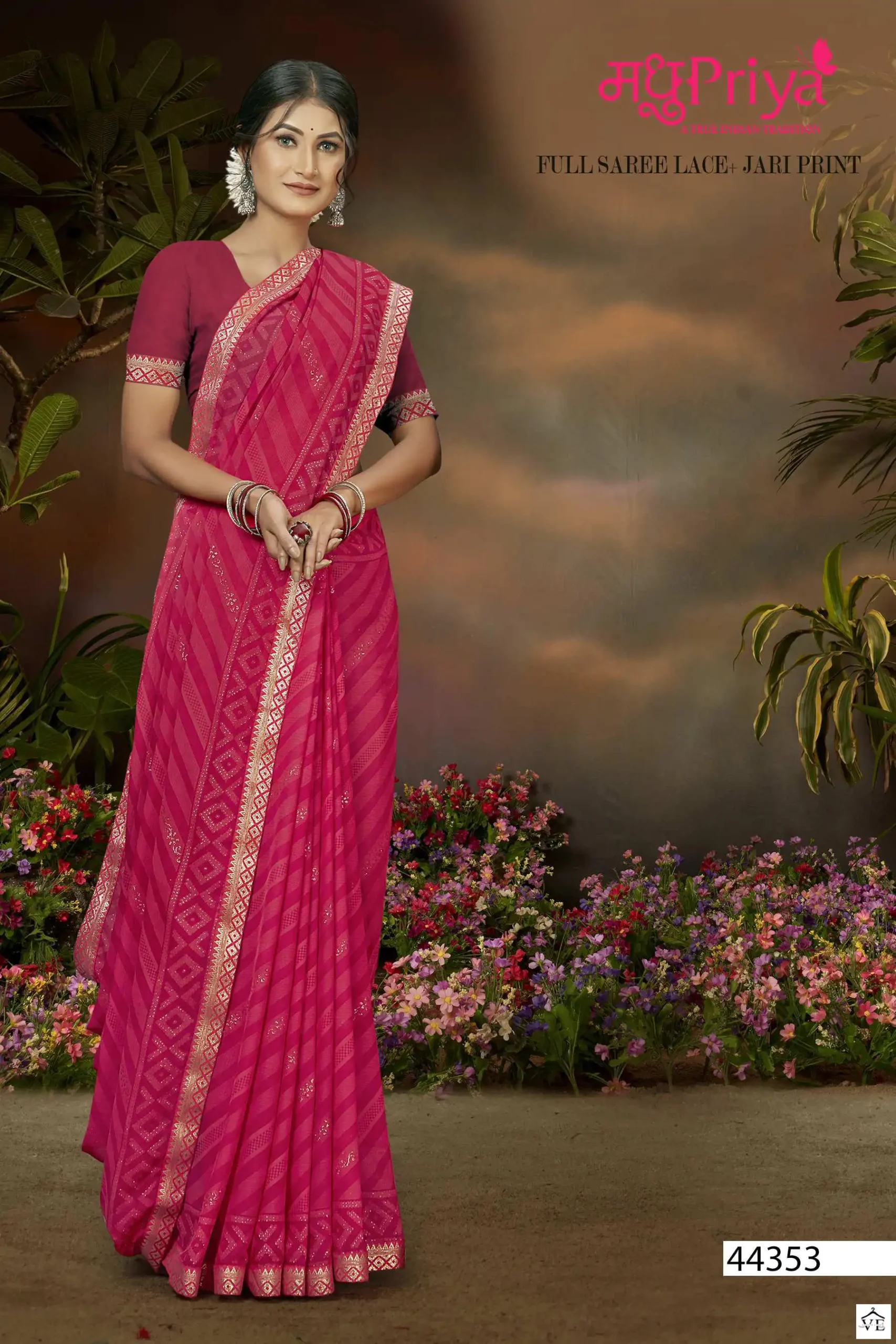 Madhupriya Gunita Renial Wholesale Saree Catalog — Wholesale Sarees, MPA wholesale from Surat - Gallery Image 5