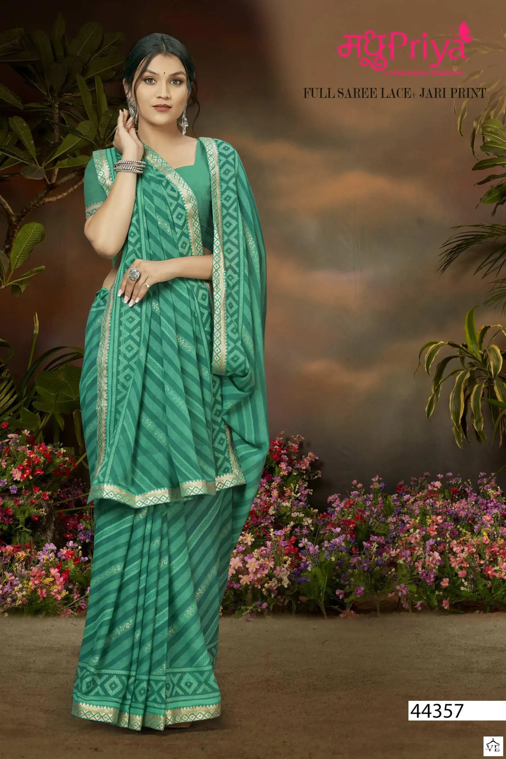 Madhupriya Gunita Renial Wholesale Saree Catalog — Wholesale Sarees, MPA wholesale from Surat - Gallery Image 8