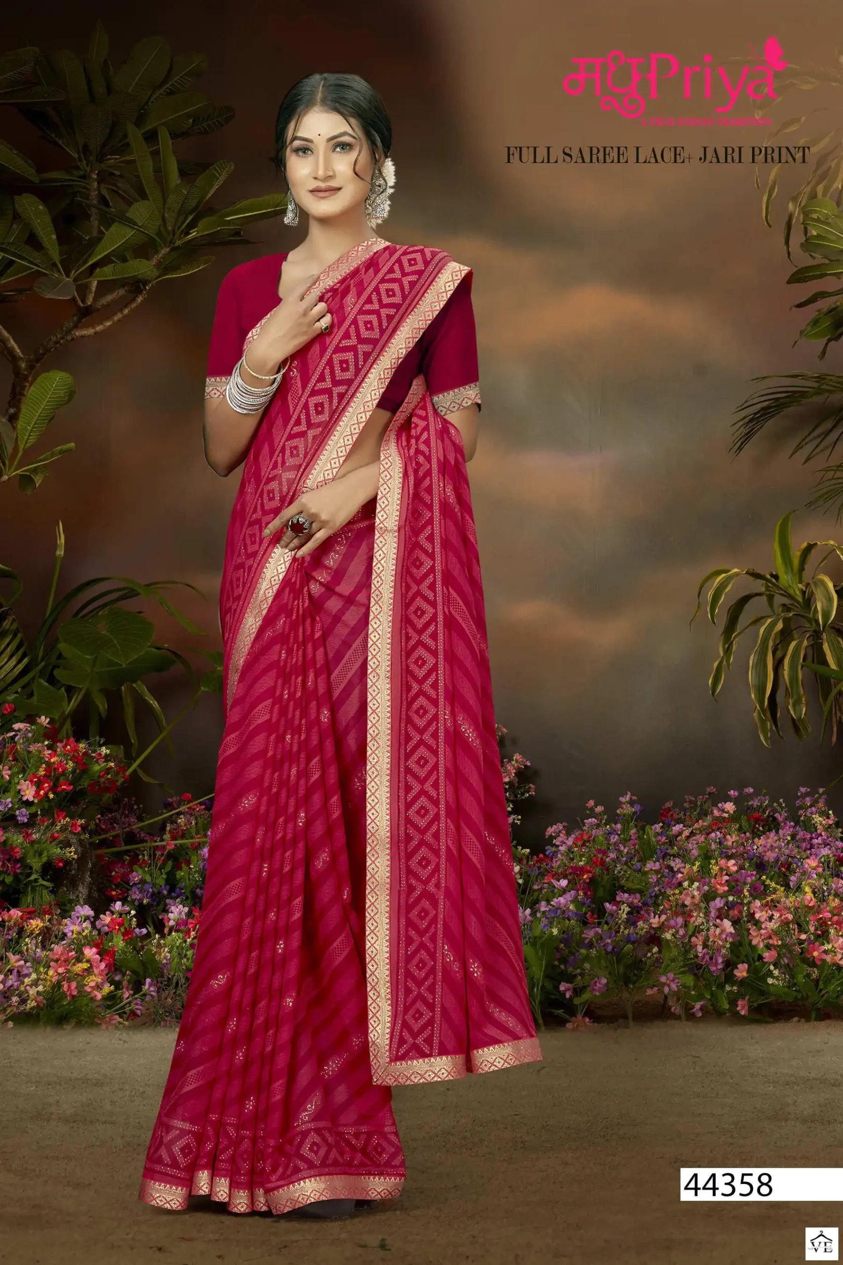 Madhupriya Gunita Renial Wholesale Saree Catalog — Wholesale Sarees, MPA wholesale from Surat - Gallery Image 2
