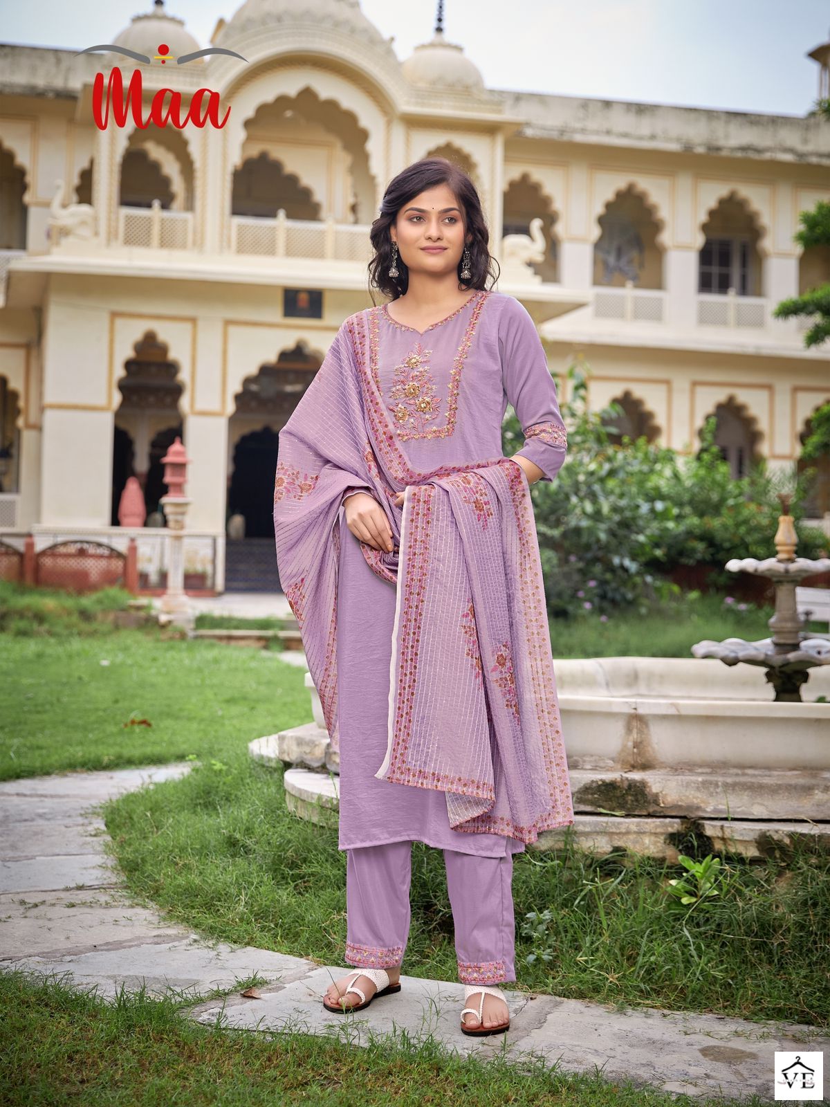 Vardan Ethnic Hazel Chinon Silk Wholesale Readymade Salwar Suit Catalog — Wholesale Salwar Suits, MPA wholesale from Surat - Gallery Image 2