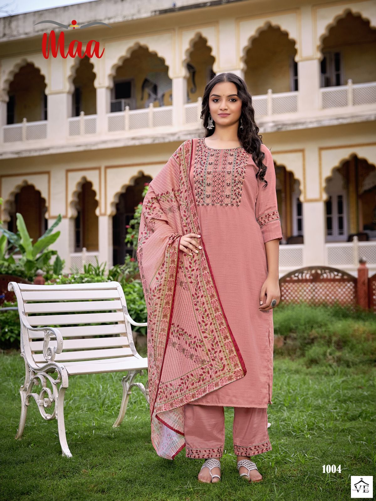 Vardan Ethnic Hazel Chinon Silk Wholesale Readymade Salwar Suit Catalog — Wholesale Salwar Suits, MPA wholesale from Surat - Gallery Image 4