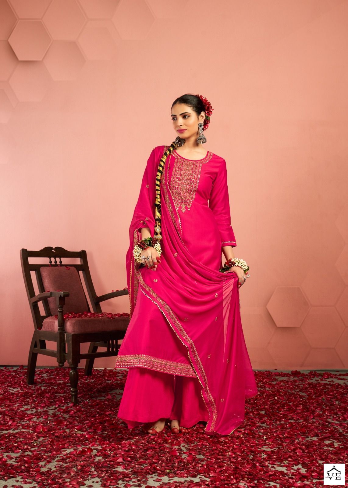 Kalarang Hemali Pure Cotton Silk Wholesale Designer Salwar Suit Catalog — Wholesale Salwar Suits, MPA wholesale from Surat - Gallery Image 4