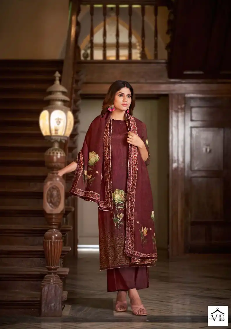 Sargam Hoor Pure Muslin Wholesale Salwar Suit Catalog — Wholesale Salwar Suits, MPA wholesale from Surat - Gallery Image 2
