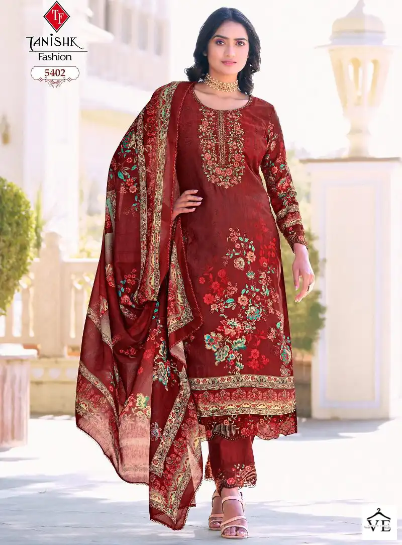 Tanishk Ibadat Cameric Cotton Wholesale Salwar Suit Catalog — Wholesale Salwar Suits, MPA wholesale from Surat — view 1