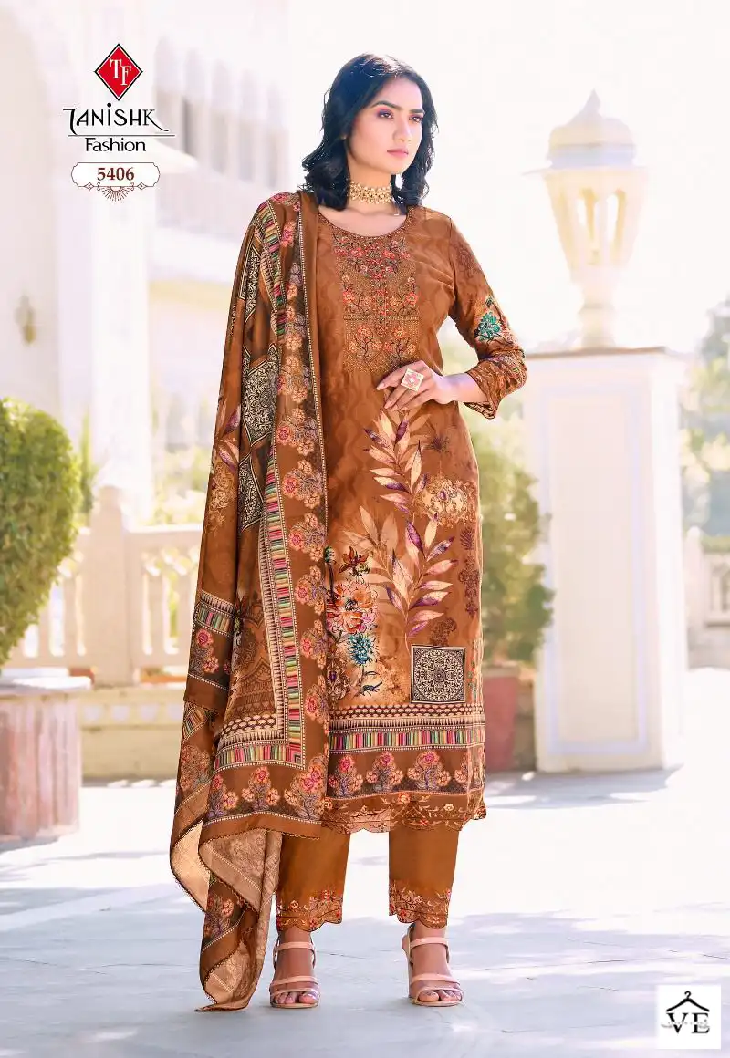 Tanishk Ibadat Cameric Cotton Wholesale Salwar Suit Catalog — Wholesale Salwar Suits, MPA wholesale from Surat - Gallery Image 3