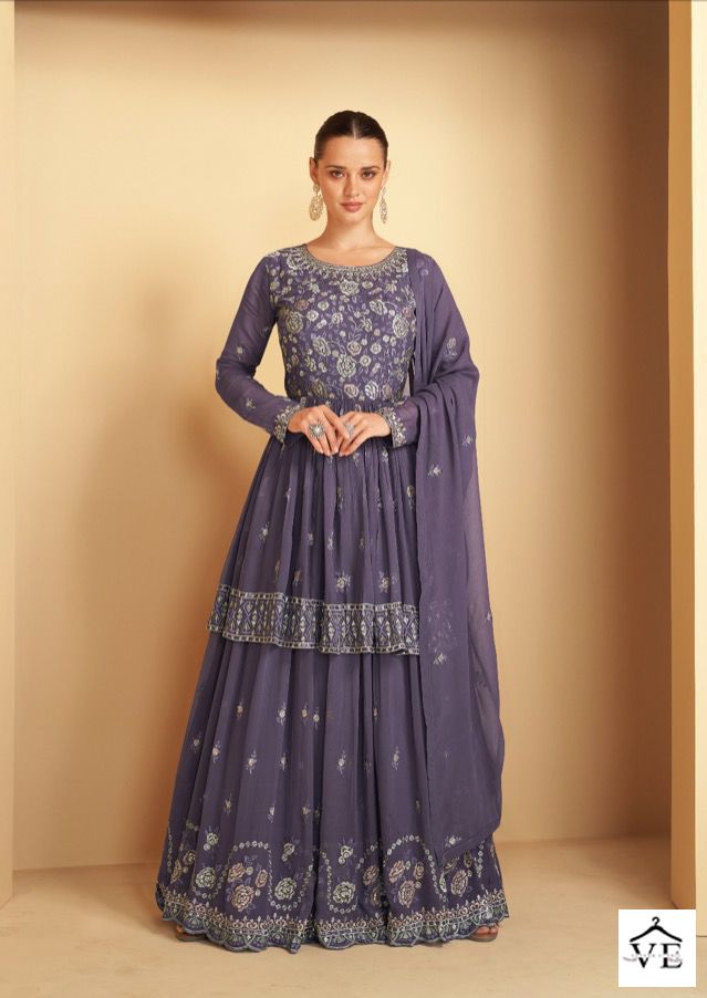 Gulkayra Imlie Real Georgette Wholesale Designer Readymade Salwar Suit Catalog — Wholesale Salwar Suits, MPA wholesale from Surat - Gallery Image 2
