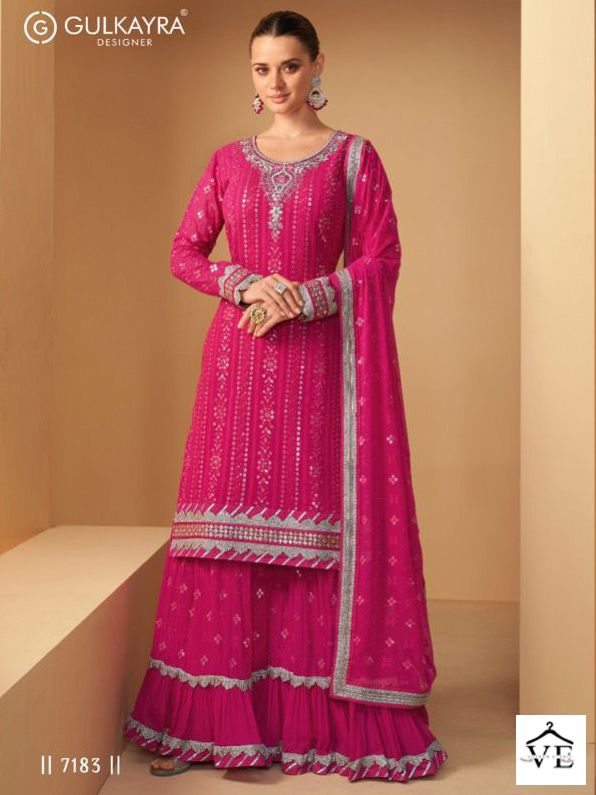 Gulkayra Imlie Real Georgette Wholesale Designer Readymade Salwar Suit Catalog — Wholesale Salwar Suits, MPA wholesale from Surat - Gallery Image 4