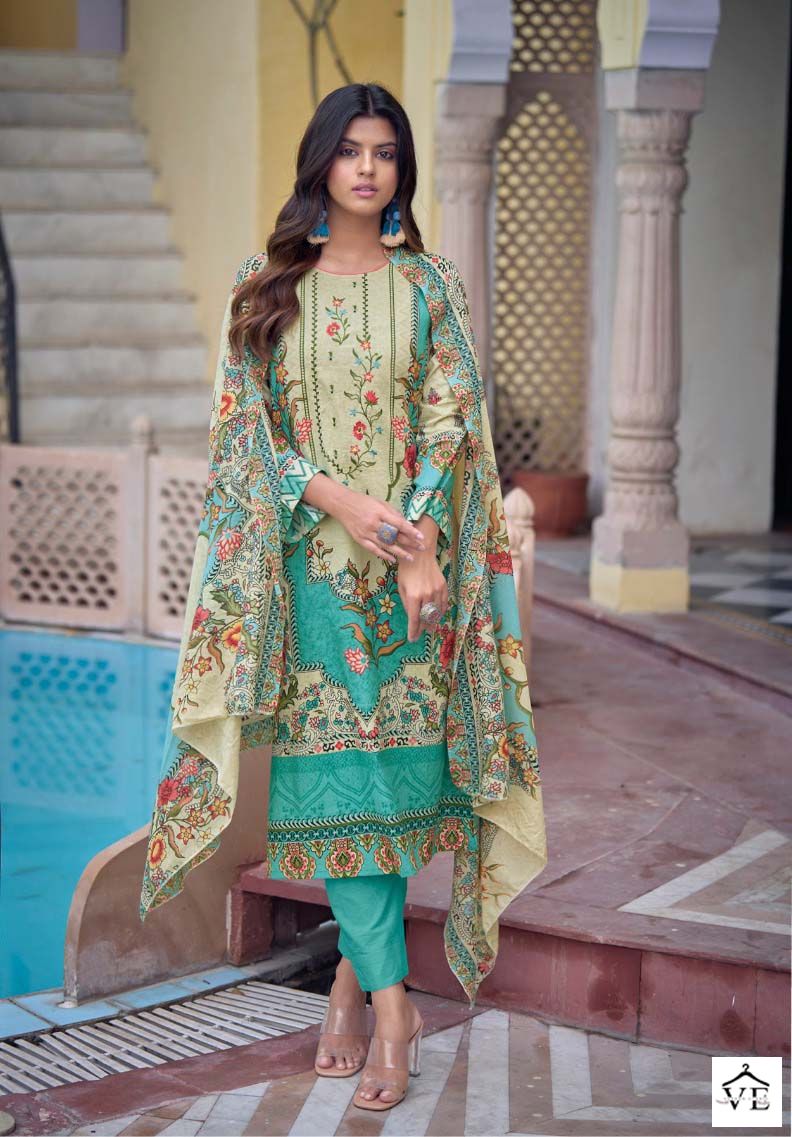 Aqsa Imperial Cambric Wholesale Pakistani Salwar Suit Catalog — Wholesale Salwar Suits, MPA wholesale from Surat — view 5