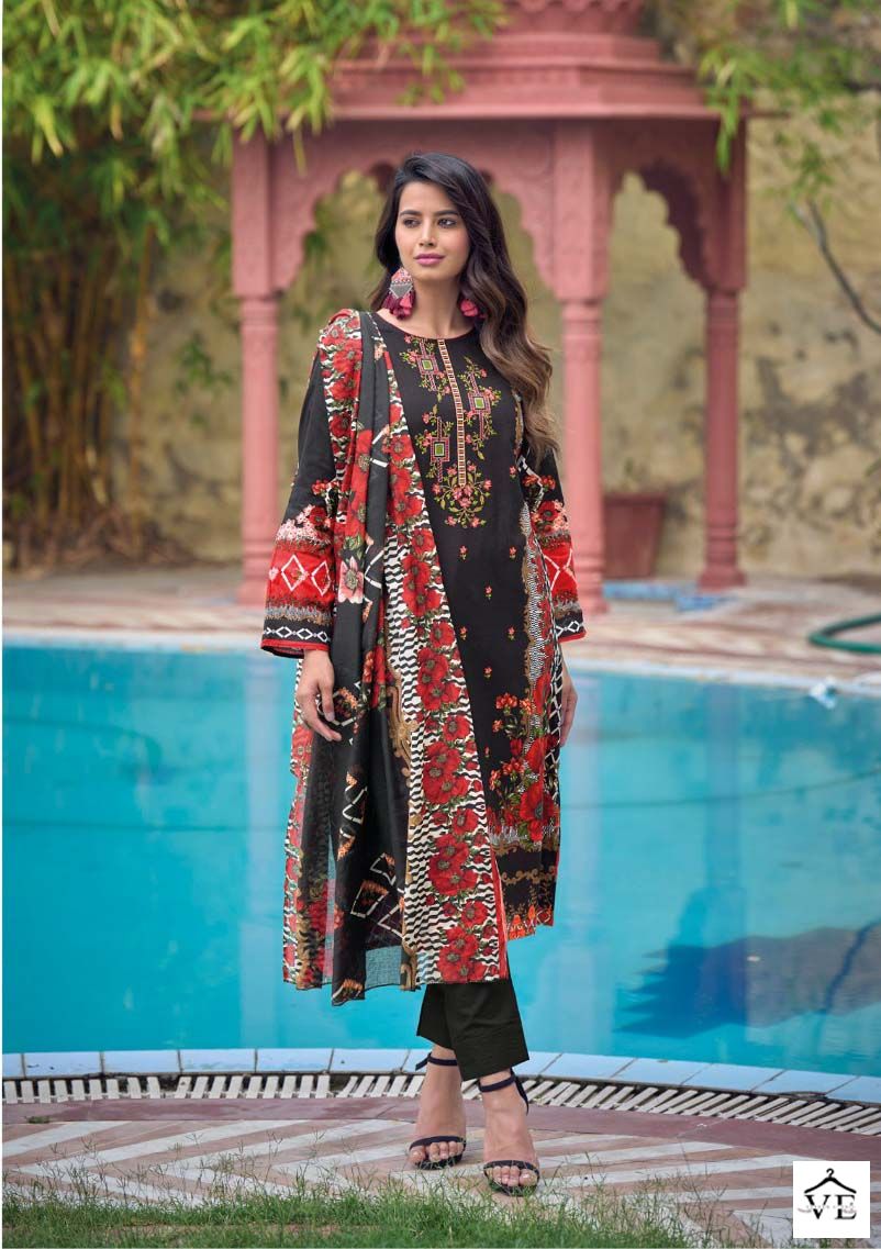Aqsa Imperial Cambric Wholesale Pakistani Salwar Suit Catalog — Wholesale Salwar Suits, MPA wholesale from Surat — view 6