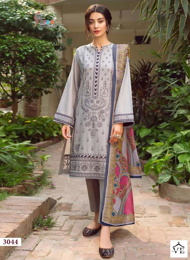 Shree Fabs Iris Lawn Ss 23 Lawn Cotton Wholesale Pakistani Salwar Suit Catalog — Wholesale Salwar Suits, MPA wholesale from Surat - Gallery Image 2