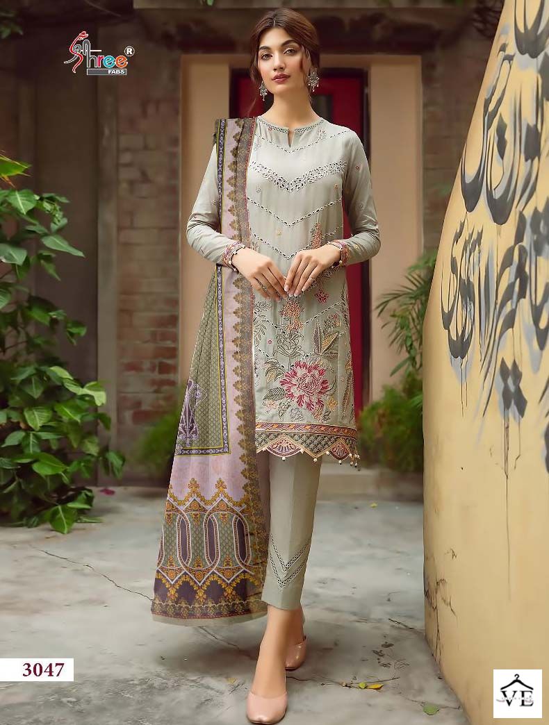 Shree Fabs Iris Lawn Ss 23 Lawn Cotton Wholesale Pakistani Salwar Suit Catalog — Wholesale Salwar Suits, MPA wholesale from Surat — view 1