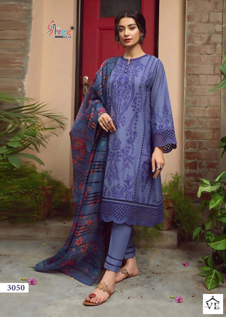 Shree Fabs Iris Lawn Ss 23 Lawn Cotton Wholesale Pakistani Salwar Suit Catalog — Wholesale Salwar Suits, MPA wholesale from Surat - Gallery Image 7
