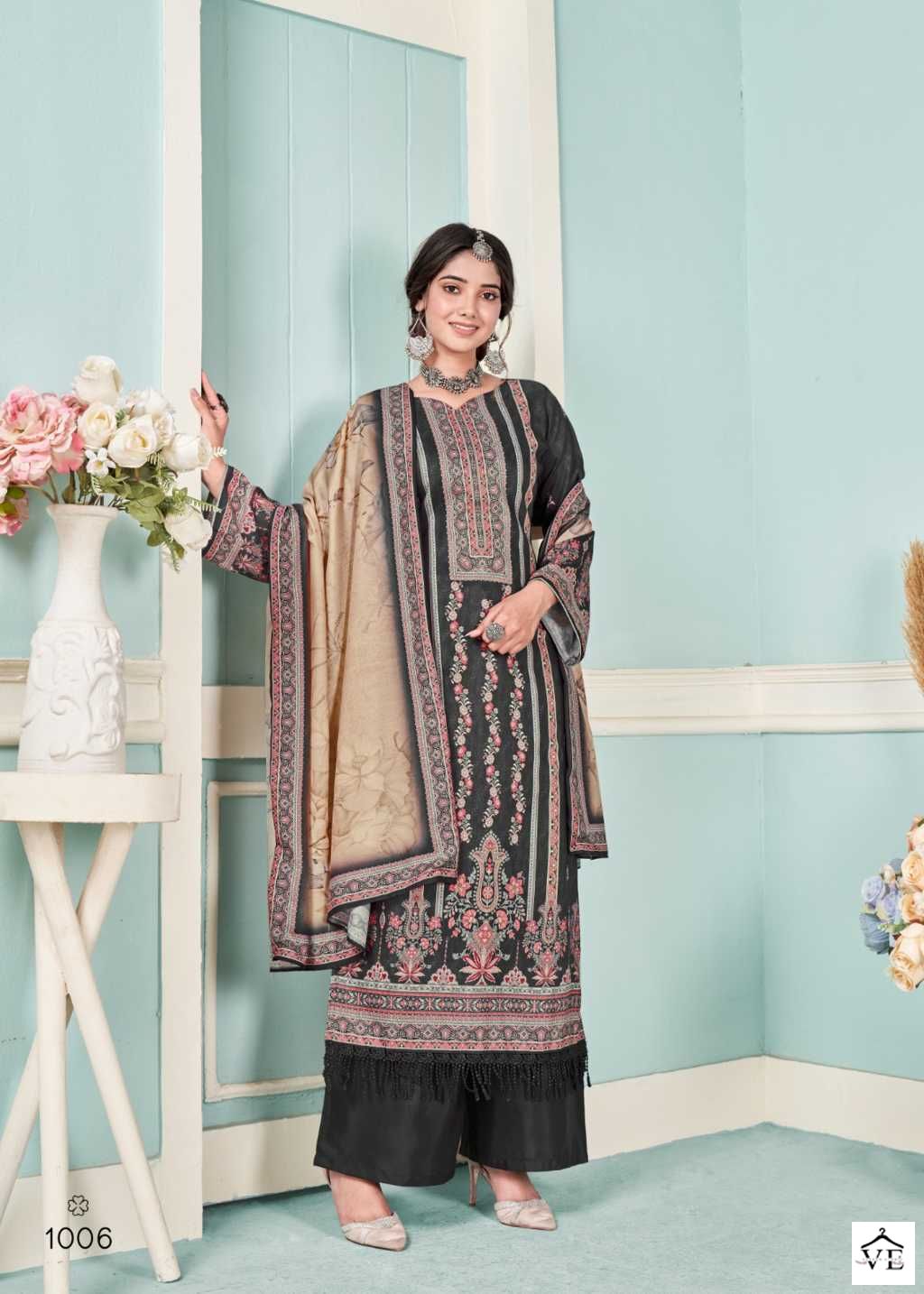 Brij Iyana Muslin Wholesale Pakistani Salwar Suit Catalog — Wholesale Salwar Suits, MPA wholesale from Surat - Gallery Image 3