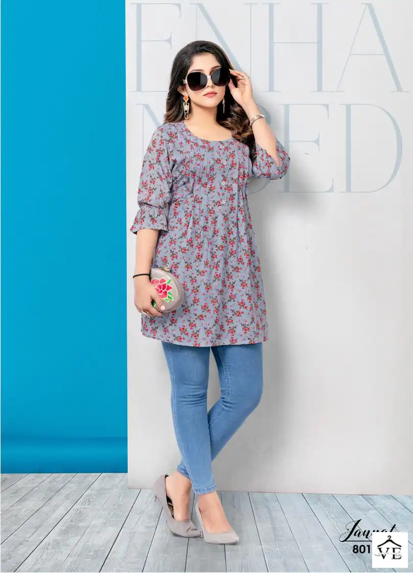 Mayra Jannat Heavy Viscose Rayon Wholesale Kurti Catalog — Wholesale Kurtis, MPA wholesale from Surat - Gallery Image 4